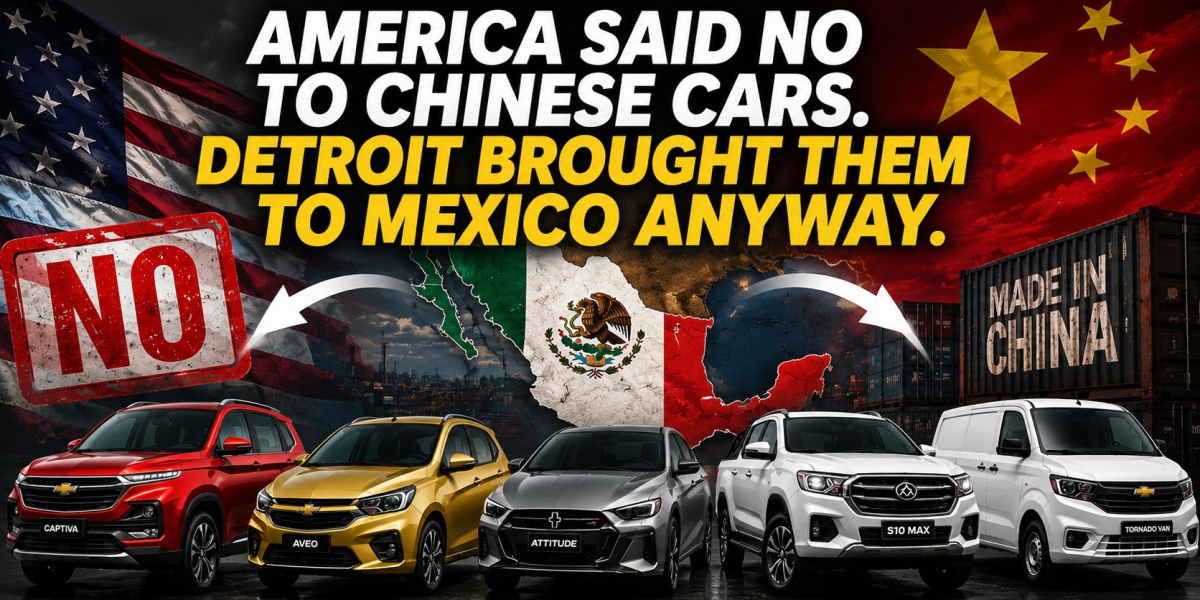America Said No to Chinese Cars. Detroit Brought Them to Mexico Anyway.