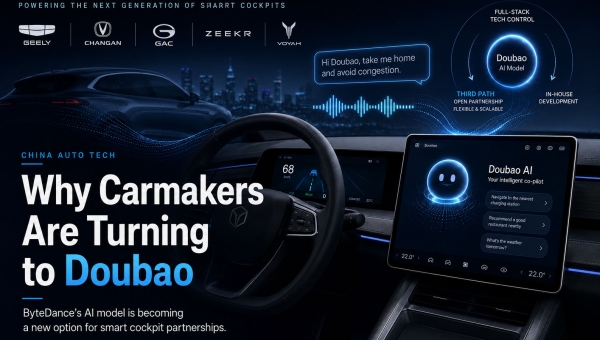 ByteDance’s Doubao Becomes Automakers’ AI Partner in In-Car Intelligence