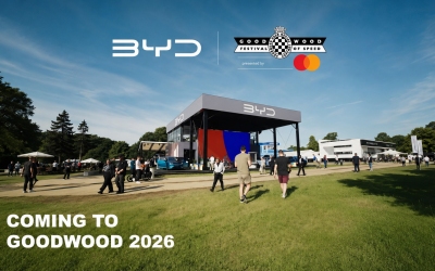 BYD Takes Center Stage at Goodwood as China's EV Ambition Moves Beyond Cars