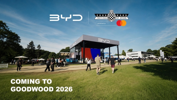 BYD Takes Center Stage at Goodwood as China's EV Ambition Moves Beyond Cars